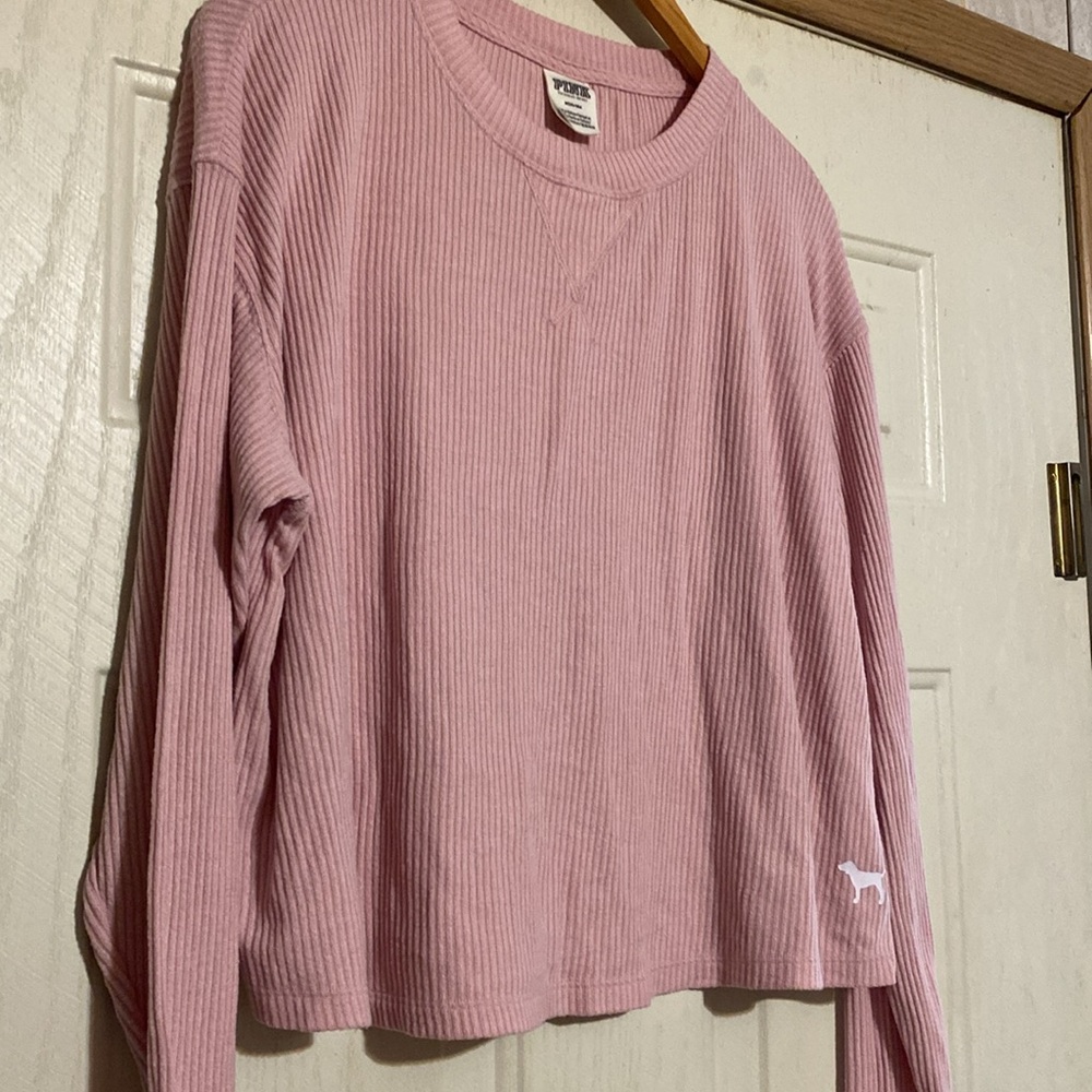PINK Victoria's Secret Soft Ribbed Top - Blush - Picture 4 of 6